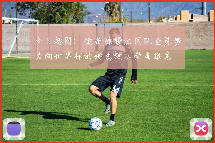 今日趣图：德尚称赞法国队全员努力向世界杯的姆总致以崇高敬意